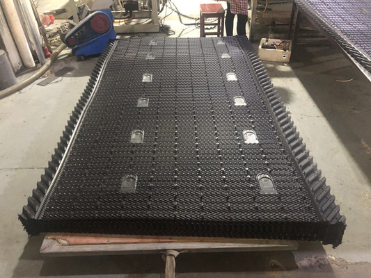 Cross Flow International Cooling Tower Fill Media Heat Transfer Pvc