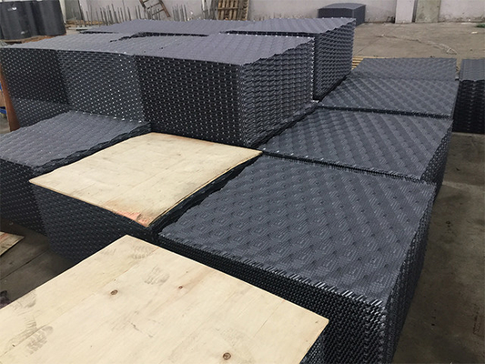 850X1000mm Wieża chłodnicza Wypełniacz chłodzony powietrzem Wypełniacz PCV 0,32 mm-0,6 mm