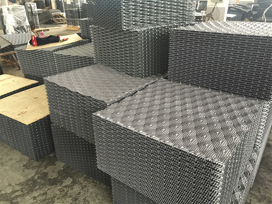 850X1000mm Wieża chłodnicza Wypełniacz chłodzony powietrzem Wypełniacz PCV 0,32 mm-0,6 mm