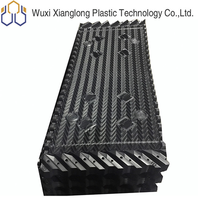 Cross Flow PVC Czarna wieża chłodnicza Materiał do pakowania w wieżę chłodniczą