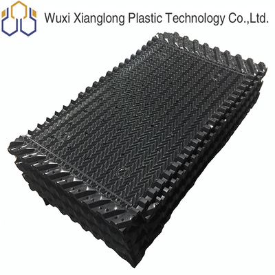Cross Flow PVC Czarna wieża chłodnicza Materiał do pakowania w wieżę chłodniczą