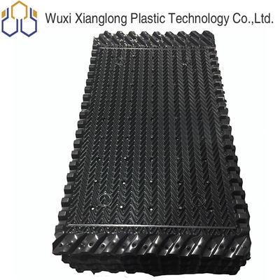 Cross Flow PVC Czarna wieża chłodnicza Materiał do pakowania w wieżę chłodniczą