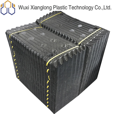 Cross Flow PVC Czarna wieża chłodnicza Materiał do pakowania w wieżę chłodniczą
