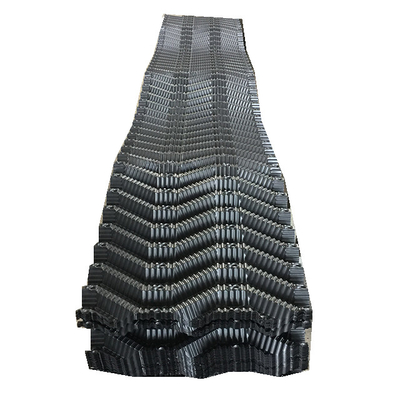 Czarny niebieski pakiet wypełnienia wieży chłodniczej z PVC o strukturze plastra miodu 500 mm 0,32-0,6 mm