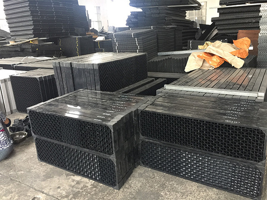 Wieża chłodnicza wlotu powietrza z PCV 2400 mm Szerokość 85 mm Głębokość