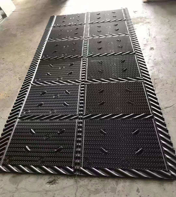 Wypełnienie czarnej wieży chłodniczej Pakiet wieży chłodniczej Wypełniacz PCV 810 mm