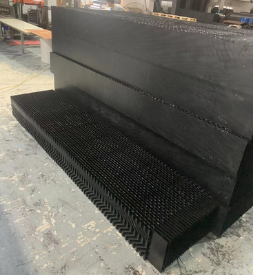 M-Type PVC Drift Eliminator For Cooling Tower / Various Air Inlet Louver