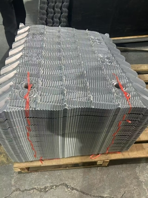 Szerokość 800 mm Materiał dla wieży chłodzącej Wypełnienie PVC Wypełniacz dla KK Wieża chłodząca Wypełnienie z krawędzią odpływu